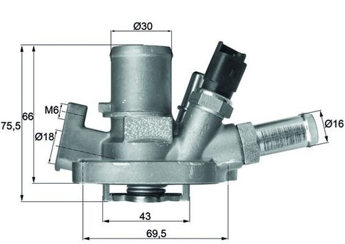 Kühlmittel thermostat für - kÜhlmittel,